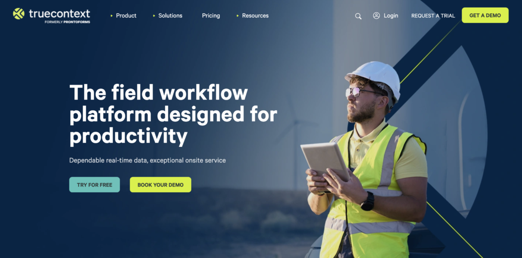 Truecontext - field workflow platform